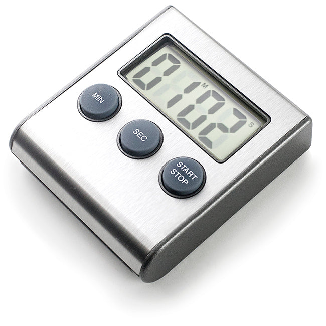 Ibili Flexiform Magnetic Stainless Steel Digital Kitchen Timer