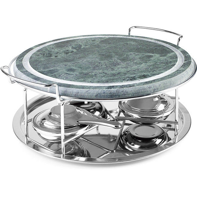Ibili Varios Round Stone Grill, 30cm