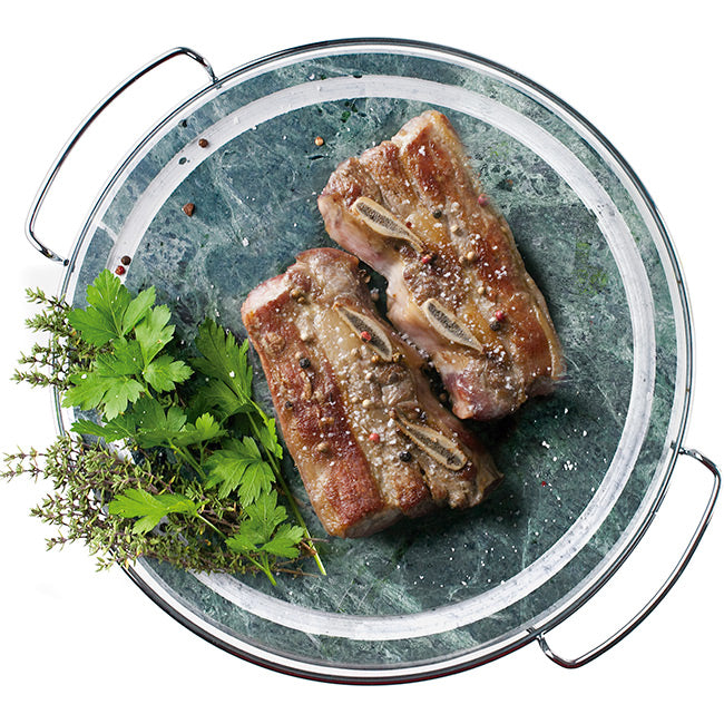 Ibili Varios Round Stone Grill, 30cm
