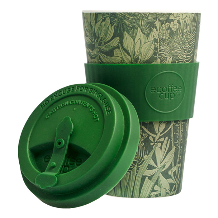 Ecoffee Cup Wanderland Natural Fibre Reusable Coffee Cup, 400ml