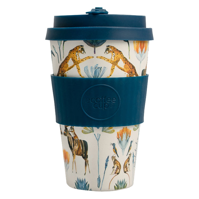 Ecoffee Cup Wanderland Natural Fibre Reusable Coffee Cup, 400ml
