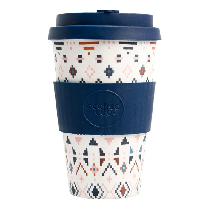 Ecoffee Cup Wanderland Natural Fibre Reusable Coffee Cup, 400ml