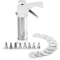 Ibili Silver-Alu Stainless Steel Cookie Press