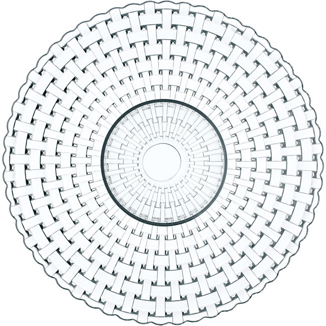 Nachtmann Bossa Nova Lead-Free Crystal Footed Cake Stand