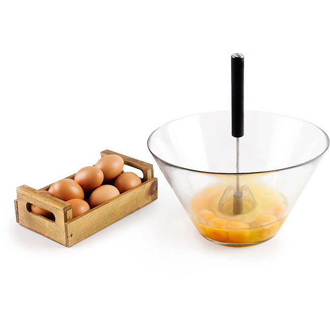 Ibili Kitchen Aids Semi-Automatic Push Whisk