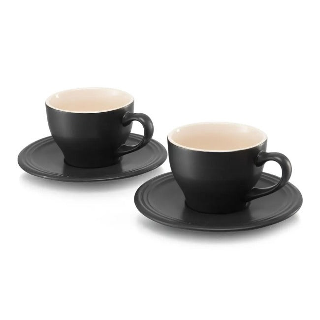 Le Creuset Cappuccino Cup And Saucer, Set of 2