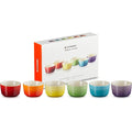 Le Creuset Rainbow Collection Mini Ramekins, Set of 6