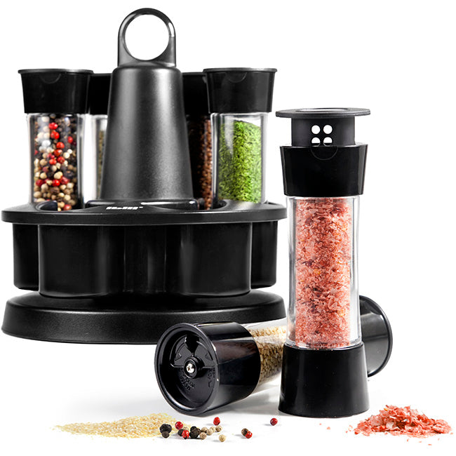 Ibili Set Of 6 Rotating Spice Jar Carousel