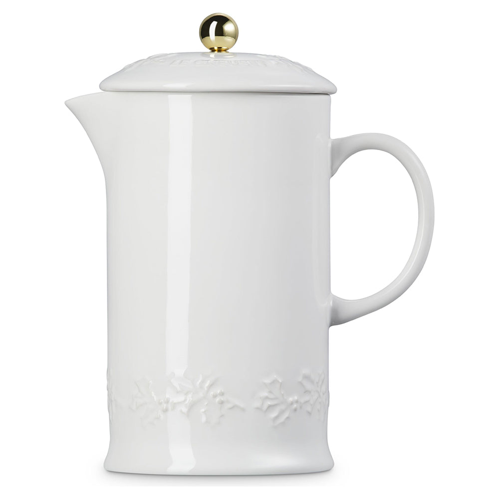 Le Creuset Holly Coffee Press With Gold Knob, 1L