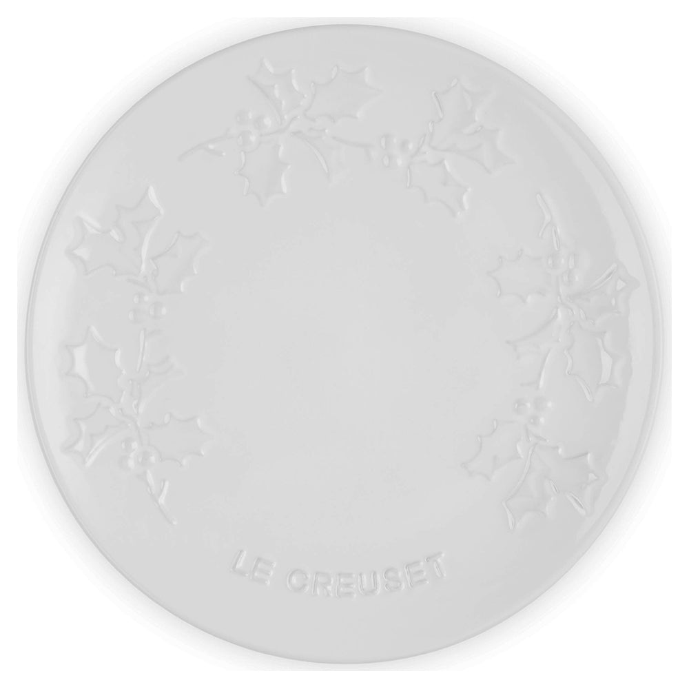 Le Creuset Holly Serving Plate, 19cm