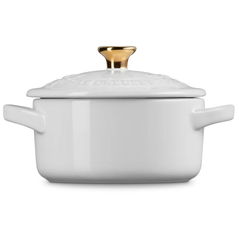 Le Creuset Holly Mini Stoneware Cocotte, 10cm