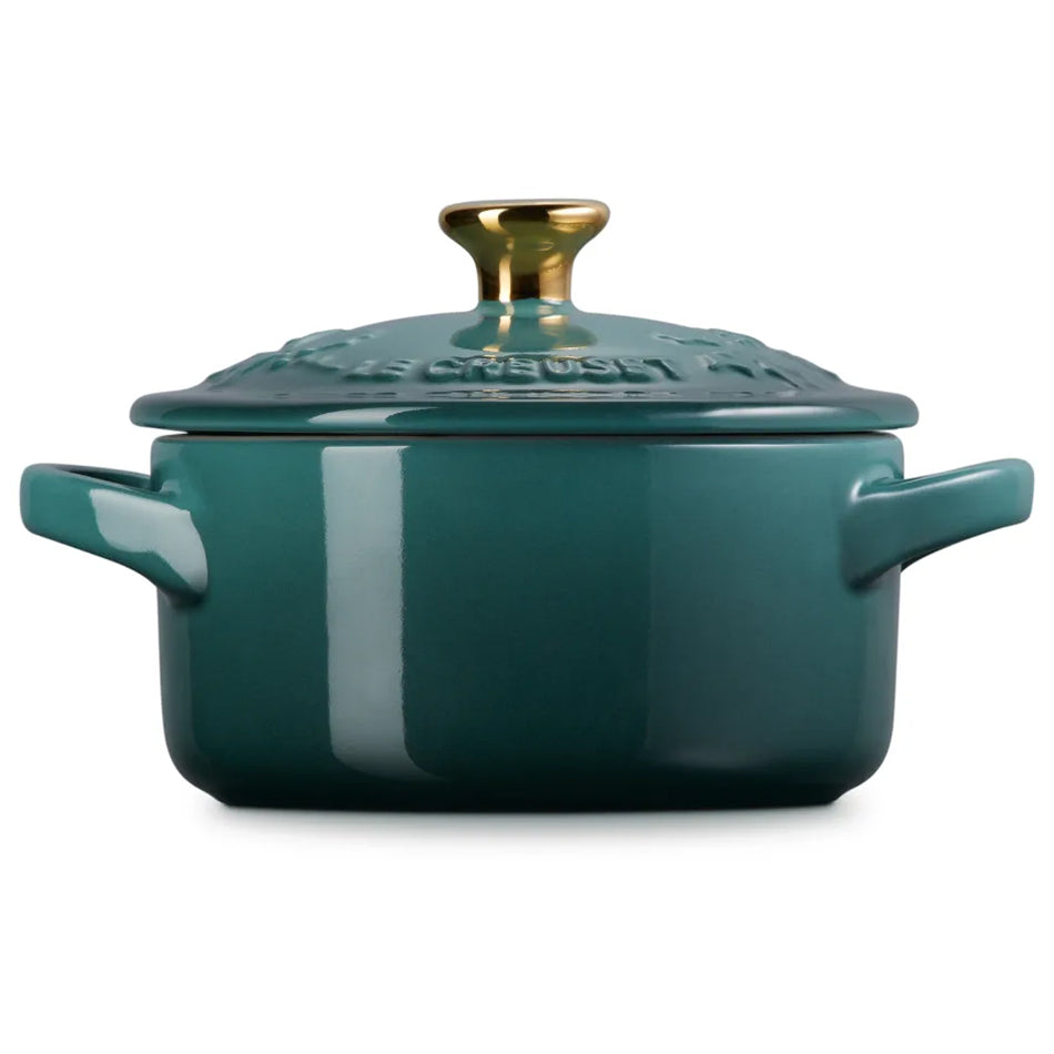 Le Creuset Holly Mini Stoneware Cocotte, 10cm