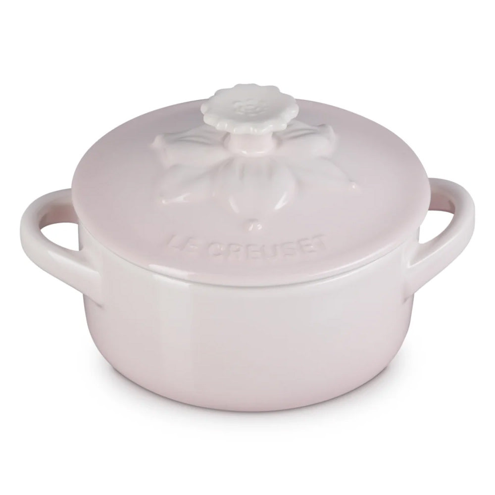 Le Creuset La Collection Jardin Round Mini Stoneware Cocotte, 10cm