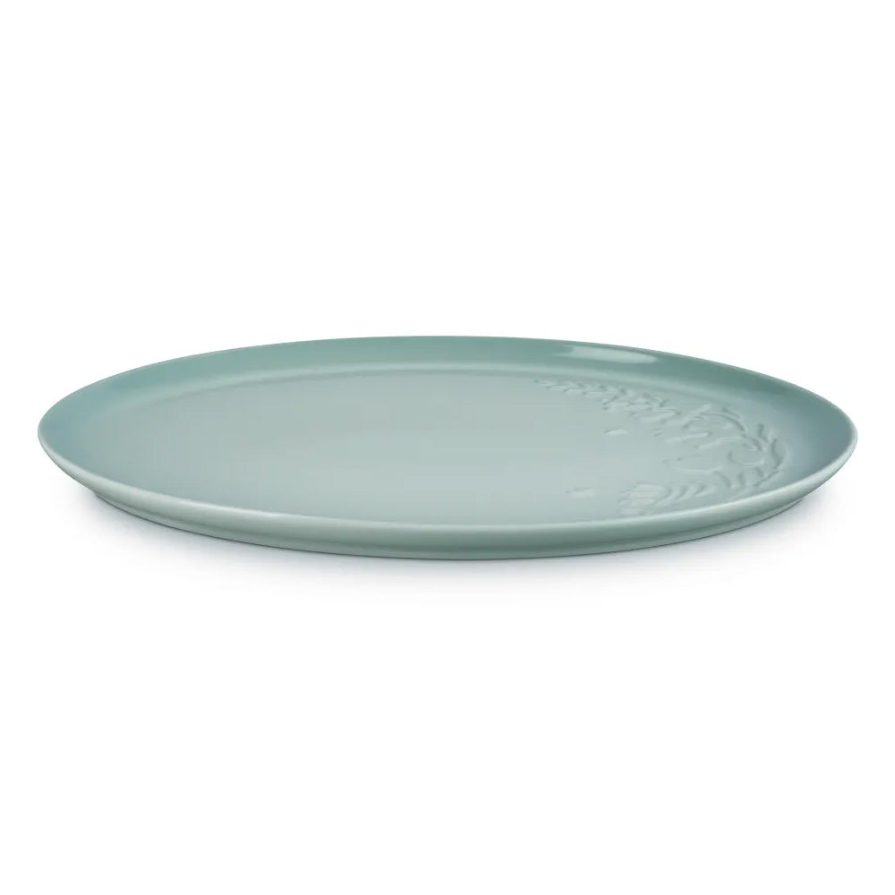 Le Creuset La Collection Jardin Oval Stoneware Serving Platter, 36cm