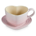 Le Creuset Heart Mug & Saucer, 220ml