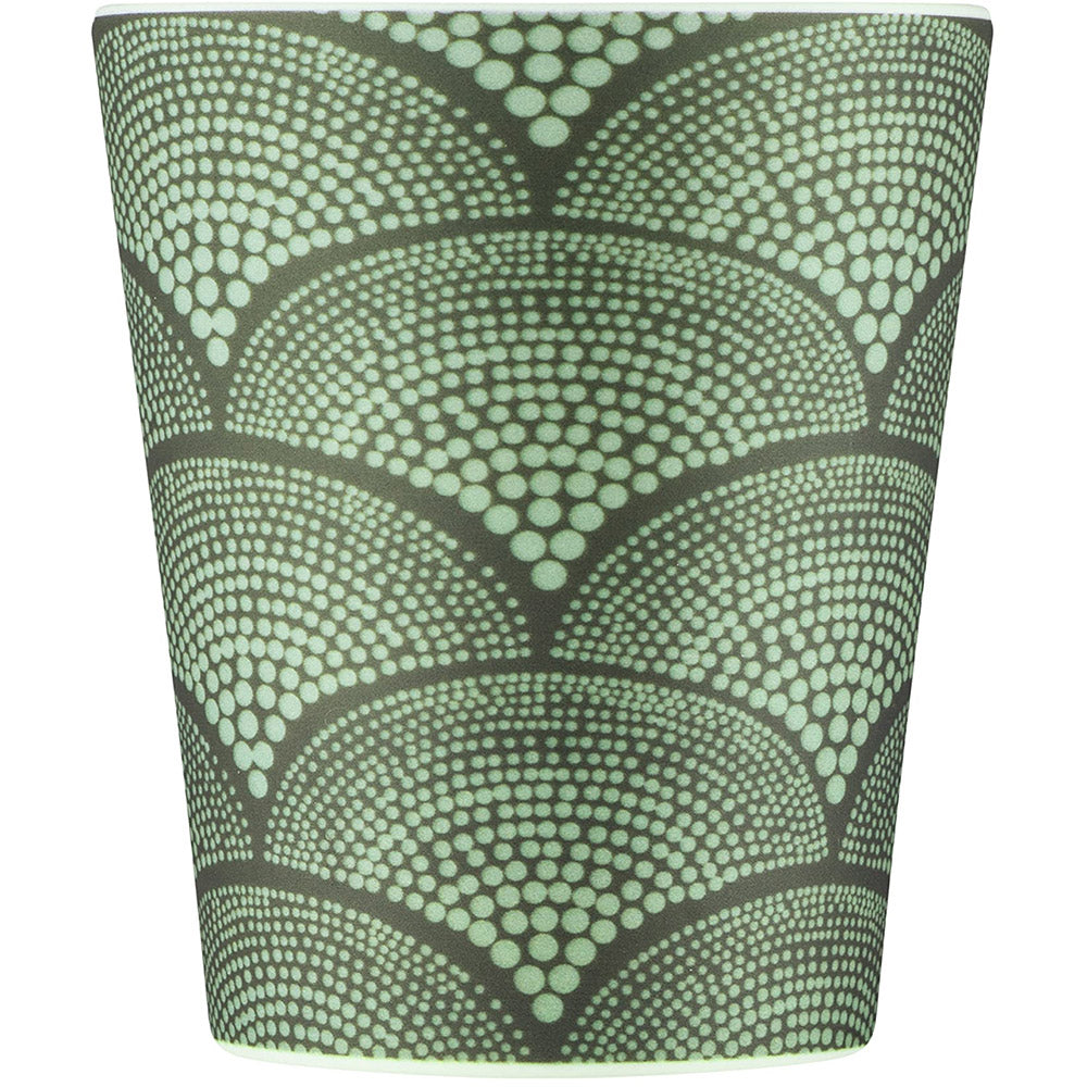 Ecoffee Cup Patterns Natural Fibre Reusable Coffee Cup, 250ml