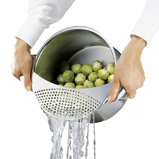 Küchenprofi Stainless Steel Pot Strainer, 24cm