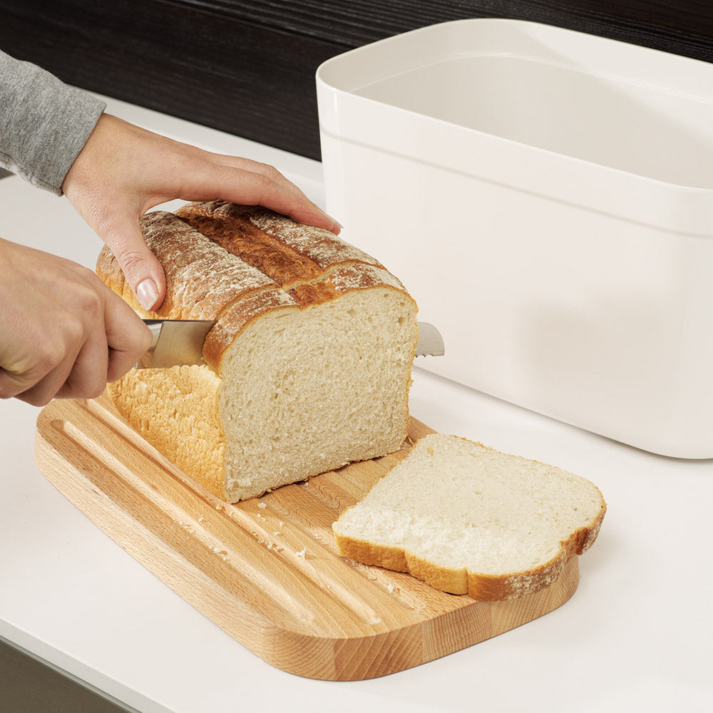 Joseph Joseph Bread Bin with Bamboo Cutting Board Lid