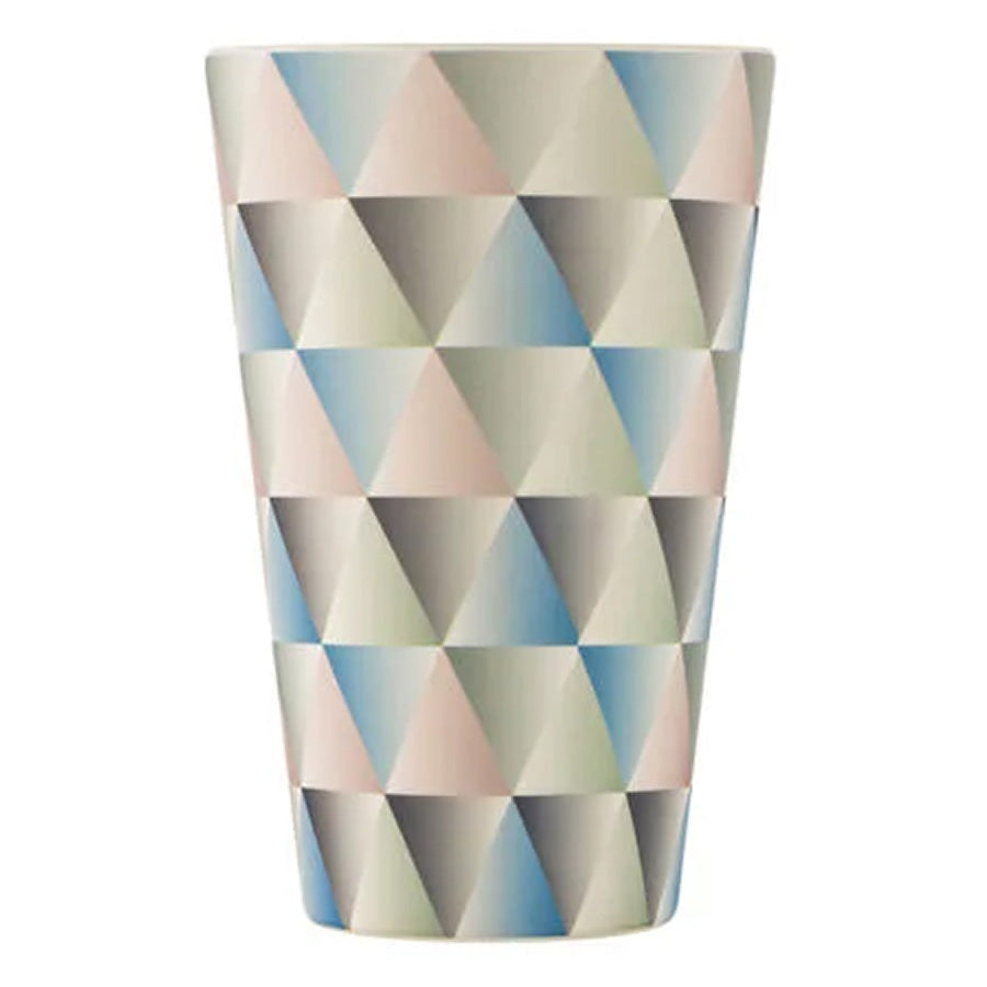 Ecoffee Cup Patterns Natural Fibre Reusable Coffee Cup, 400ml