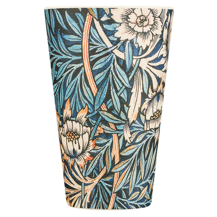 Ecoffee Cup William Morris Natural Fibre Reusable Coffee Cup, 400ml