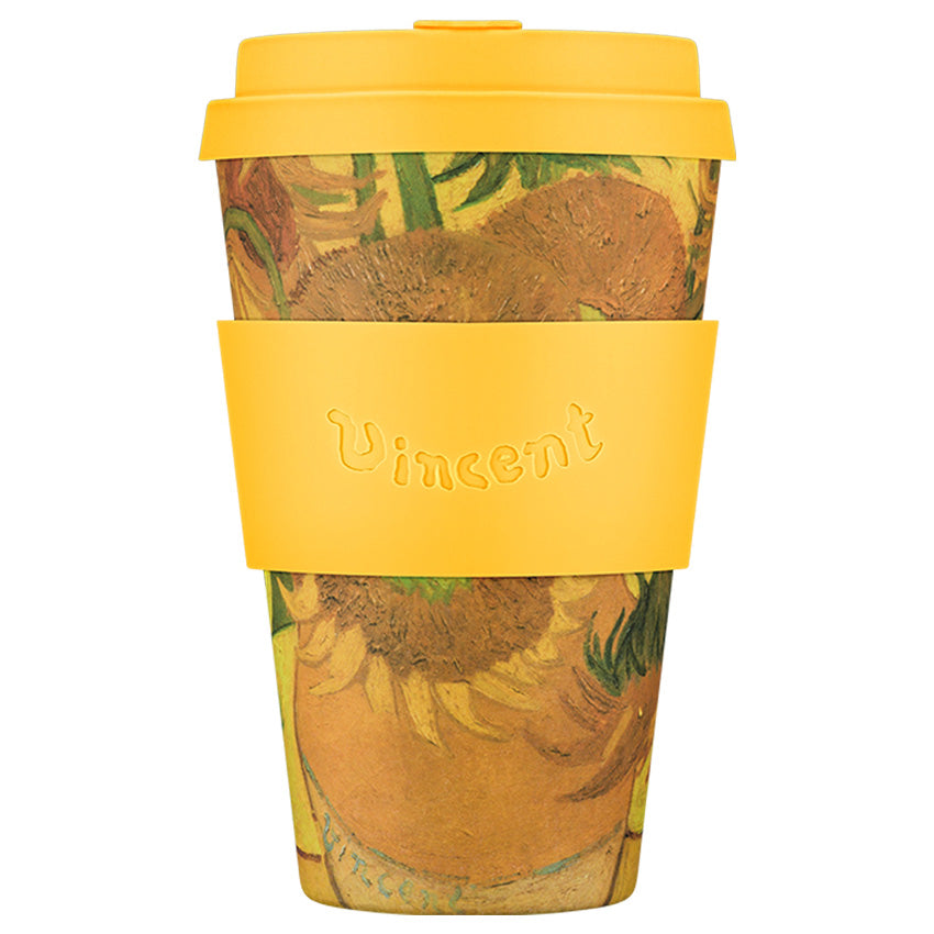 Ecoffee Cup Van Goch Natural Fibre Reusable Coffee Cup, 400ml