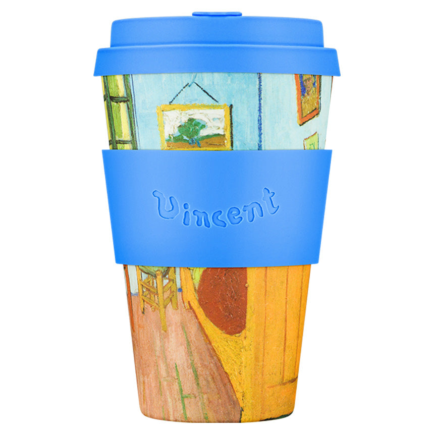 Ecoffee Cup Van Goch Natural Fibre Reusable Coffee Cup, 400ml