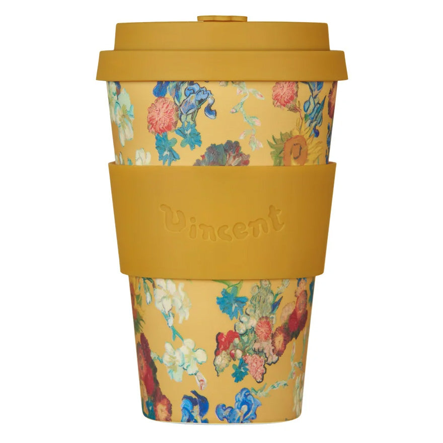 Ecoffee Cup Van Goch Natural Fibre Reusable Coffee Cup, 400ml