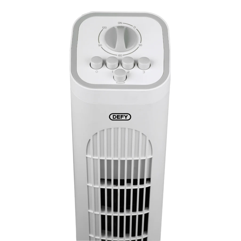 Defy Tower Fan with Timer