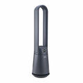 Defy Metallic Grey Bladeless Fan with Remote Control