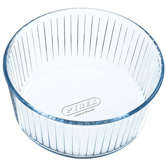Pyrex Bake & Enjoy Glass Souffle Dish, 2.5L