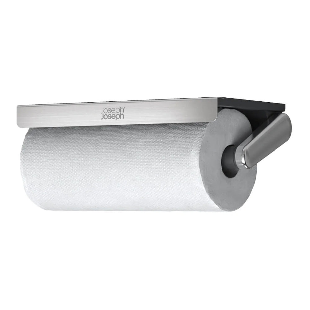 Joseph Joseph RollGrip Under-Shelf Stainless-Steel Kitchen Roll Holder