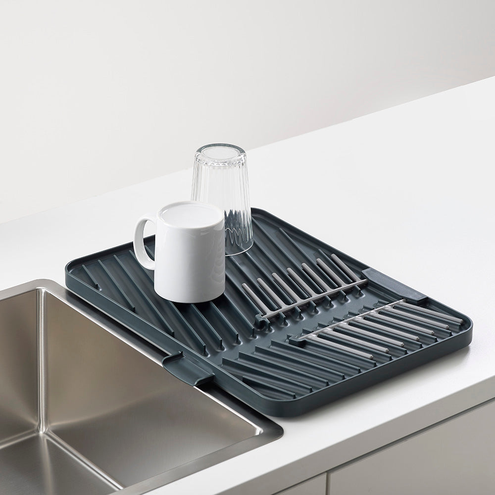 Joseph Joseph Flip-Up™ Grey Draining Board