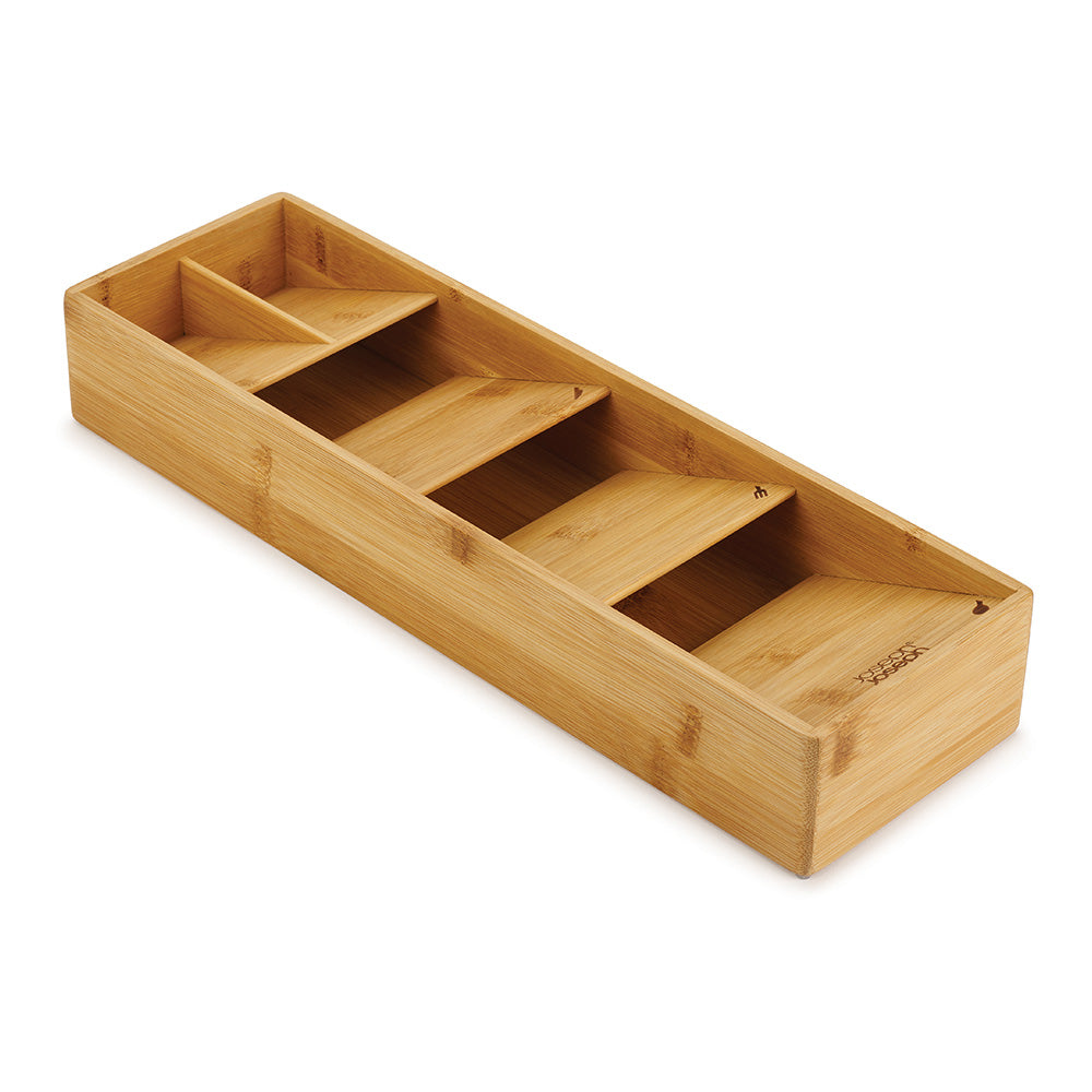Joseph Joseph DrawerStore™ Bamboo Compact Tiered Cutlery Organiser