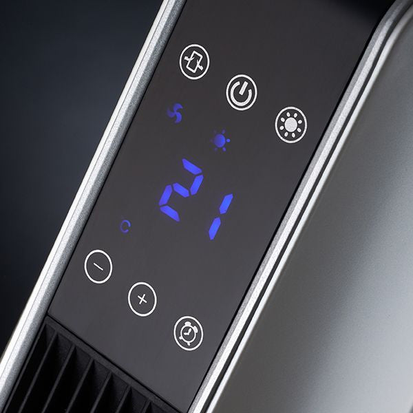 Russell Hobbs Grey Ceramic Tower Heater With Remote Control