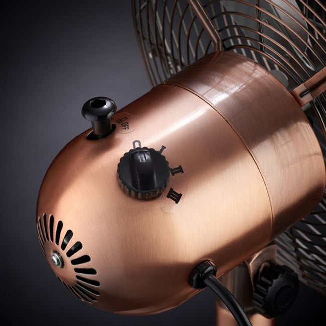 Russell Hobbs Copper Desk Fan, 30cm