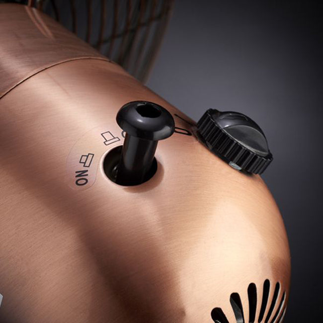 Russell Hobbs Copper Desk Fan, 30cm