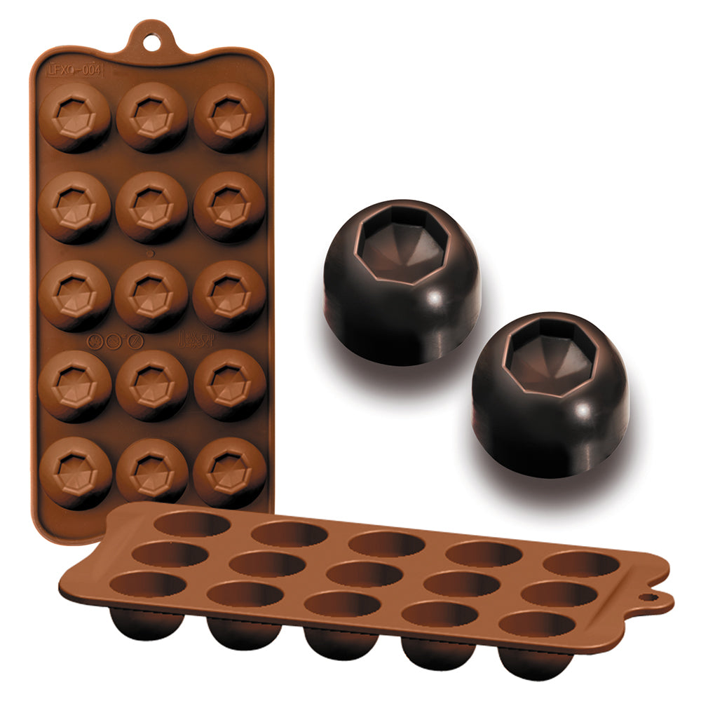 Ibili Silicone Diam Chocolate Mould Pan