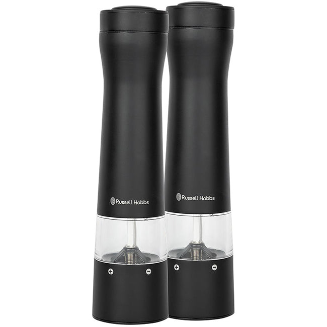 Russell Hobbs Illuminated Battery Operated Salt & Pepper Mill Set