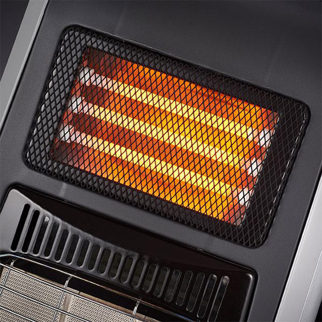Russell Hobbs 3 Panel Gas & Quartz Heater