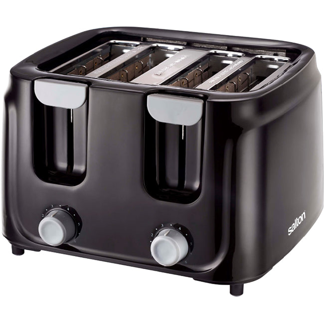 Salton Black Cool Touch 4 Slice Toaster