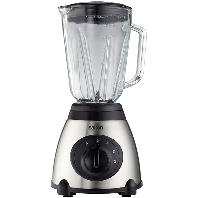 Salton Stainless Steel Jug Blender With Mill, 1.5L