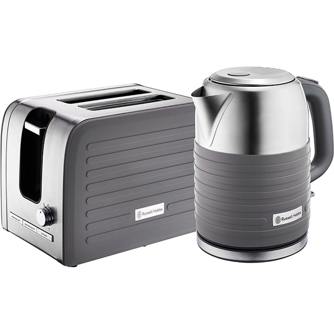 Russell Hobbs Silicone Cordless Kettle & 2 Slice Toaster Set