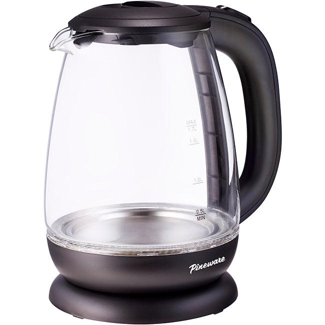 Pineware Illuminated Glass Kettle, 1.7L