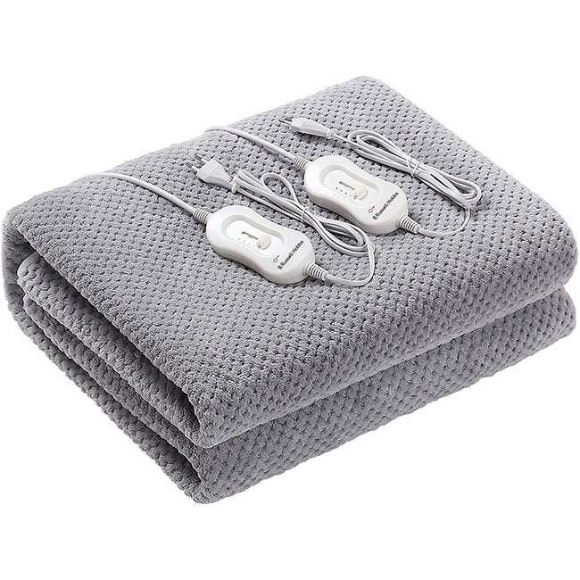 Russell Hobbs Fitted Electric Blanket With Coral Fleece