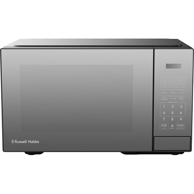 Russell Hobbs Electronic Black Mirror Finish Microwave Oven, 20L