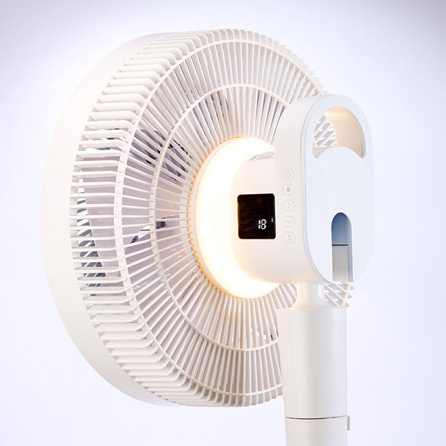 Russell Hobbs 12 Speed Rechargeable Pedestal Fan With Remote Control, 35cm
