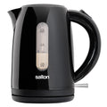 Salton Black Plastic Kettle, 1.7L