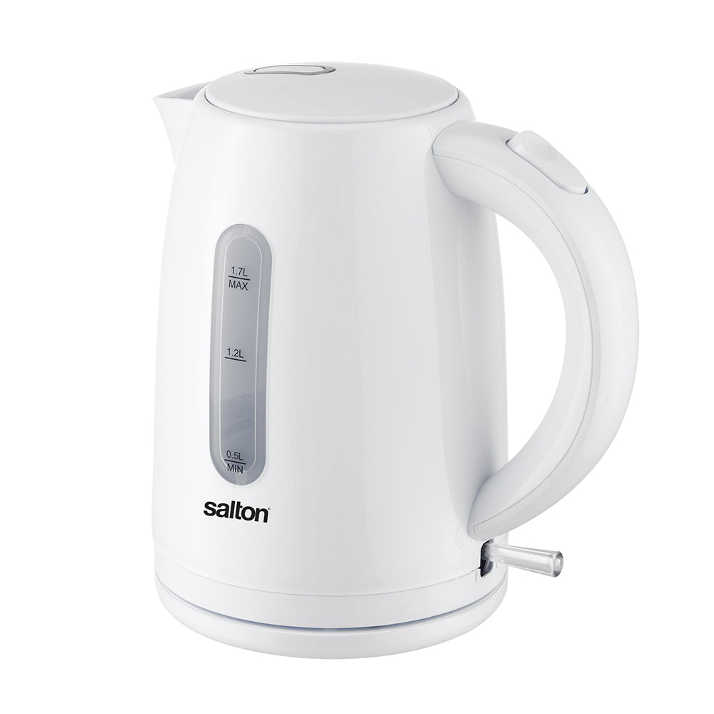 Salton White Plastic Kettle, 1.7L