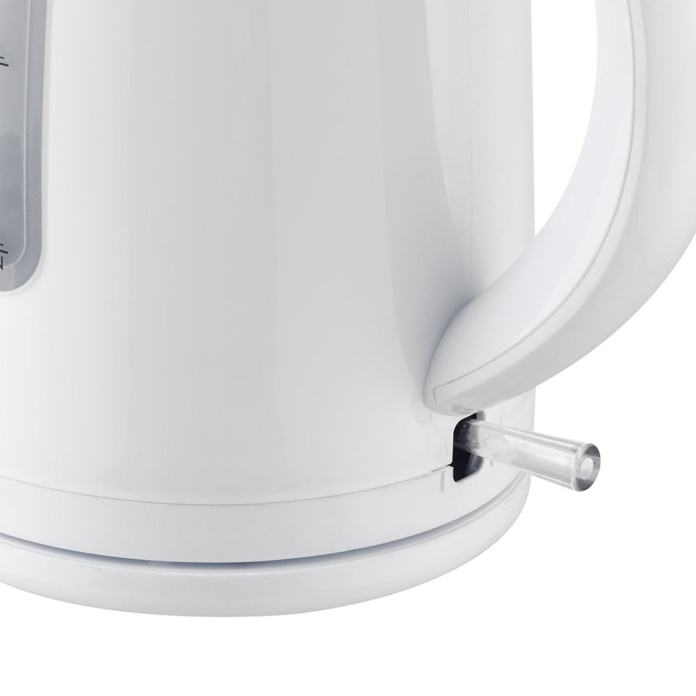 Salton White Plastic Kettle, 1.7L