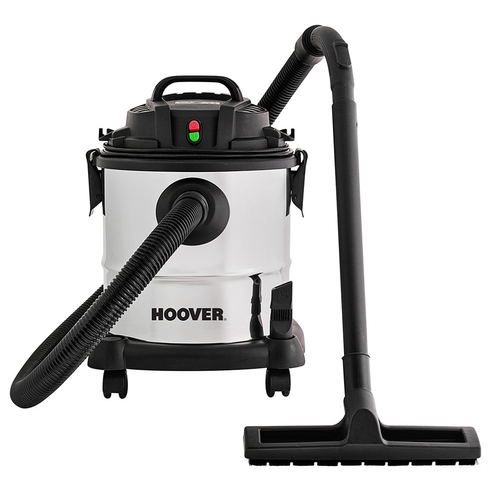 Hoover ProClean Stainless Steel Wet & Dry Drum Vacuum Cleaner, 20L